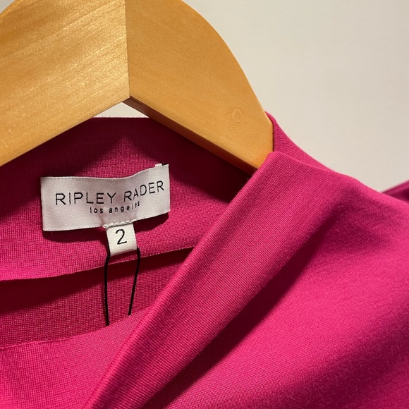 Ripley Rader FUCHSIA PONTE KNIT SKYE DRESS - Picture 7 of 8